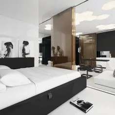 Jak urządzić salon i sypialnię w jednym: 8 sprytnych rozwiązań